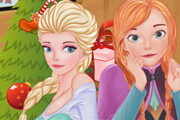 Frozen Sisters Christmas Day